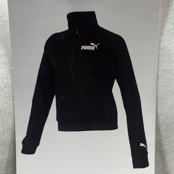 NWOT Puma ladies white half zip pullover size M - Picture 2 of 6